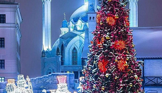 Новый год в Казани автобус